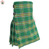 Irish Green Men’s Kilt – Classic Highland Tartan for Celtic Celebrations & Events