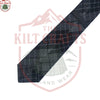 Grey Watch Tartan Neck Tie – Modern Scottish Accessory for Formal Highland Wear