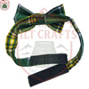 Irish Green Tartan Bow Tie – Pre-Tied Celtic Heritage Formal Accessory for Men