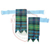 Ferguson Ancient Tartan Flashes – Traditional Kilt Hose Garters with Adjustable Elastic for Highland Wear
