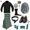 US Army Tartan Full Kilt Outfit – Complete Highland Dress Bundle