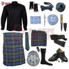 Gunn Modern Tartan Complete Highland Dress Set – Full Scottish Kilt Outfit with Accessories