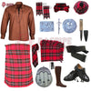MacGregor Tartan Highland Dress Set | Full Kilt Outfit with Accessories – Bagpipe Experts