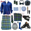 Gunn Ancient Tartan Complete Highland Dress Set – Full Scottish Kilt Outfit with Accessories