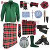 MacLachlan Tartan Complete Highland Dress Set – Full Kilt Outfit with Accessories
