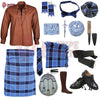 U.S. Navy Tartan Complete Highland Dress Set – Full Scottish Kilt Outfit with Accessories