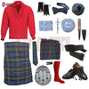 Gunn Modern Tartan Complete Highland Dress Set – Full Scottish Kilt Outfit with Accessories