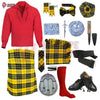 MacLeod of Lewis Tartan Complete Highland Dress Set – Full Scottish Kilt Outfit with Accessories
