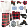 MacLachlan Tartan Complete Highland Dress Set – Full Kilt Outfit with Accessories