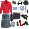 Hunting Stewart Tartan Kilt Outfit | Complete Highland Dress Set – Bagpipe Experts