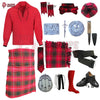 Bruce Modern Tartan Complete Highland Dress Set – Full Kilt Outfit with Accessories