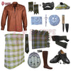 Gordon Weather Tartan Kilt Outfit | Full Highland Dress Set – Bagpipe Experts