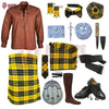MacLeod of Lewis Tartan Complete Highland Dress Set – Full Scottish Kilt Outfit with Accessories