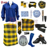 MacLeod of Lewis Tartan Complete Highland Dress Set – Full Scottish Kilt Outfit with Accessories