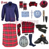 MacGregor Tartan Highland Dress Set | Full Kilt Outfit with Accessories – Bagpipe Experts