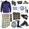 Gordon Weather Tartan Kilt Outfit | Full Highland Dress Set – Bagpipe Experts