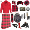 Bruce Modern Tartan Complete Highland Dress Set – Full Kilt Outfit with Accessories