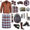 Dress Stewart Tartan Complete Highland Dress Set – Full Kilt Outfit with Matching Accessories
