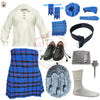 Elliot Modern Tartan Full Highland Dress Set – 9-Piece Traditional Scottish Outfit for Men