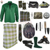 Gordon Weather Tartan Kilt Outfit | Full Highland Dress Set – Bagpipe Experts