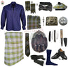 Gordon Weather Tartan Kilt Outfit | Full Highland Dress Set – Bagpipe Experts