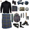 Gunn Modern Tartan Complete Highland Dress Set – Full Scottish Kilt Outfit with Accessories