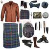 Gunn Modern Tartan Complete Highland Dress Set – Full Scottish Kilt Outfit with Accessories