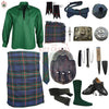 Gunn Modern Tartan Complete Highland Dress Set – Full Scottish Kilt Outfit with Accessories