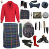 Gunn Modern Tartan Complete Highland Dress Set – Full Scottish Kilt Outfit with Accessories