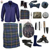 Gunn Modern Tartan Complete Highland Dress Set – Full Scottish Kilt Outfit with Accessories
