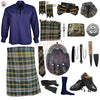 Heritage of Ireland Complete Highland Dress Set – Traditional Irish Tartan Kilt Outfit with Accessories