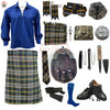 Heritage of Ireland Complete Highland Dress Set – Traditional Irish Tartan Kilt Outfit with Accessories