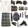 Heritage of Ireland Complete Highland Dress Set – Traditional Irish Tartan Kilt Outfit with Accessories