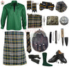 Heritage of Ireland Complete Highland Dress Set – Traditional Irish Tartan Kilt Outfit with Accessories