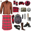 MacGregor Tartan Highland Dress Set | Full Kilt Outfit with Accessories – Bagpipe Experts
