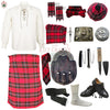 MacGregor Tartan Highland Dress Set | Full Kilt Outfit with Accessories – Bagpipe Experts