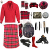 MacGregor Tartan Highland Dress Set | Full Kilt Outfit with Accessories – Bagpipe Experts