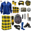 MacLeod of Lewis Tartan Complete Highland Dress Set – Full Scottish Kilt Outfit with Accessories