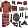 MacLachlan Tartan Complete Highland Dress Set – Full Kilt Outfit with Accessories