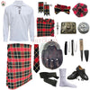 MacLachlan Tartan Complete Highland Dress Set – Full Kilt Outfit with Accessories