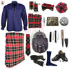 MacLachlan Tartan Complete Highland Dress Set – Full Kilt Outfit with Accessories