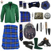 Ramsay Blue Tartan Complete Highland Dress Set – Full Traditional Scottish Kilt Outfit