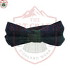 Black Watch Tartan Bow Tie – Pre-Tied Highland Formal Accessory for Men
