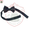 Grey Watch Tartan Bow Tie – Pre-Tied Highland Formalwear Accessory for Men