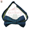 Hunting Wallace Tartan Bow Tie – Pre-Tied Scottish Clan Formal Accessory for Men