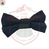 Plain Black Bow Tie – Classic Pre-Tied Formal Wear for Highland & Modern Outfits