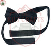 Plain Black Bow Tie – Classic Pre-Tied Formal Wear for Highland & Modern Outfits