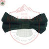 Plain Green Bow Tie – Pre-Tied Formal Wear for Celtic Events & Highland Outfits