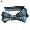Black Watch Weathered Tartan Bow Tie – Pre-Tied Highland Formal Accessory for Men
